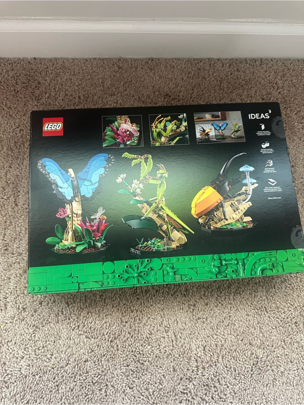 Lego Insect Collection Building Set - Blue, Green, Orange - Picture 2 of 3